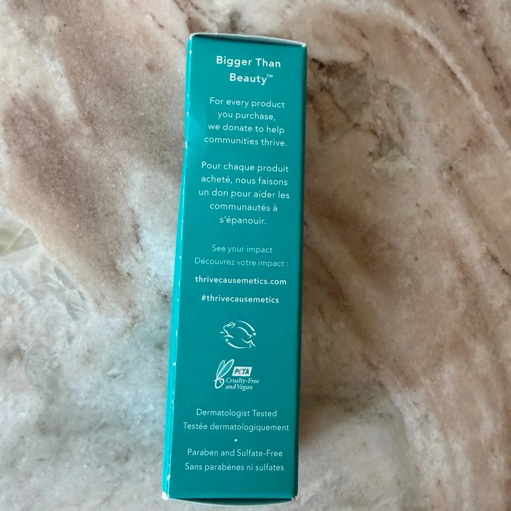 Thrive Causemetics Sheer Strength Hydrating Lip Tint Melissa Warm Sienna 0.1oz
